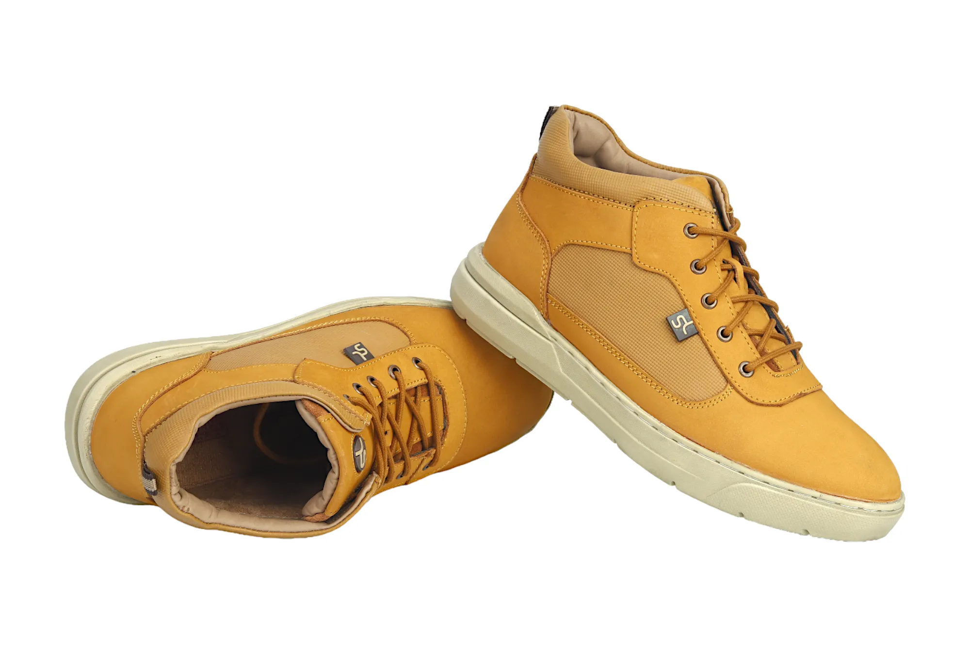 Herren Nubukleder Freizeitstiefel 38015