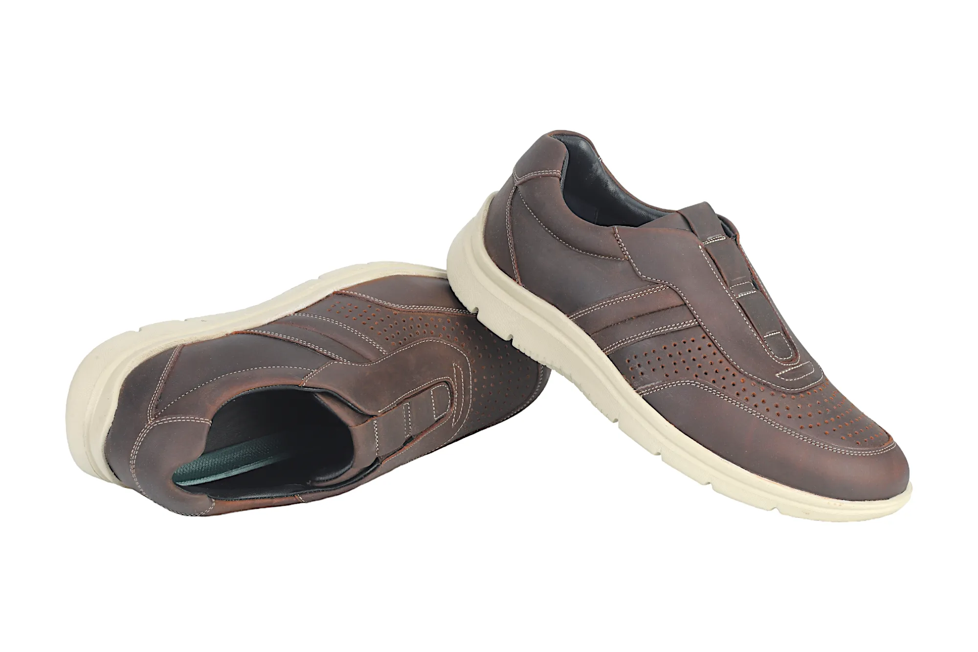 Herren Premium Freizeit-Lederschuh 915607