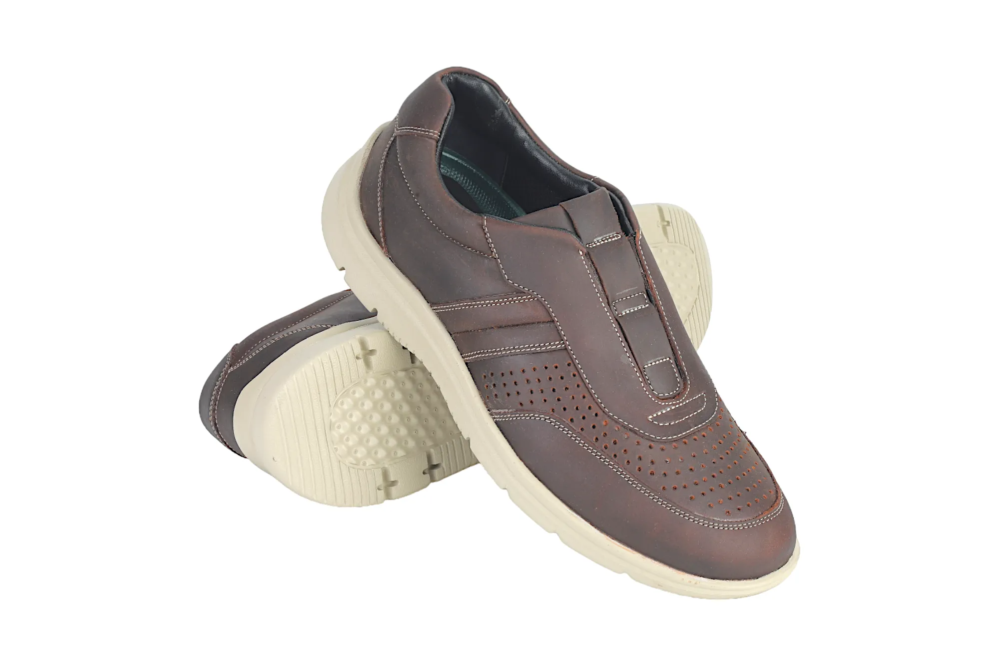 Herren Premium Freizeit-Lederschuh 915607