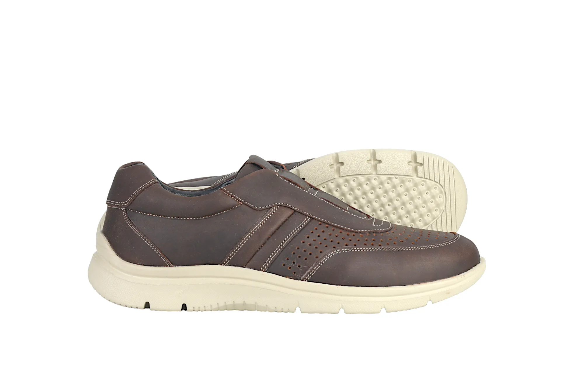 Herren Premium Freizeit-Lederschuh 915607