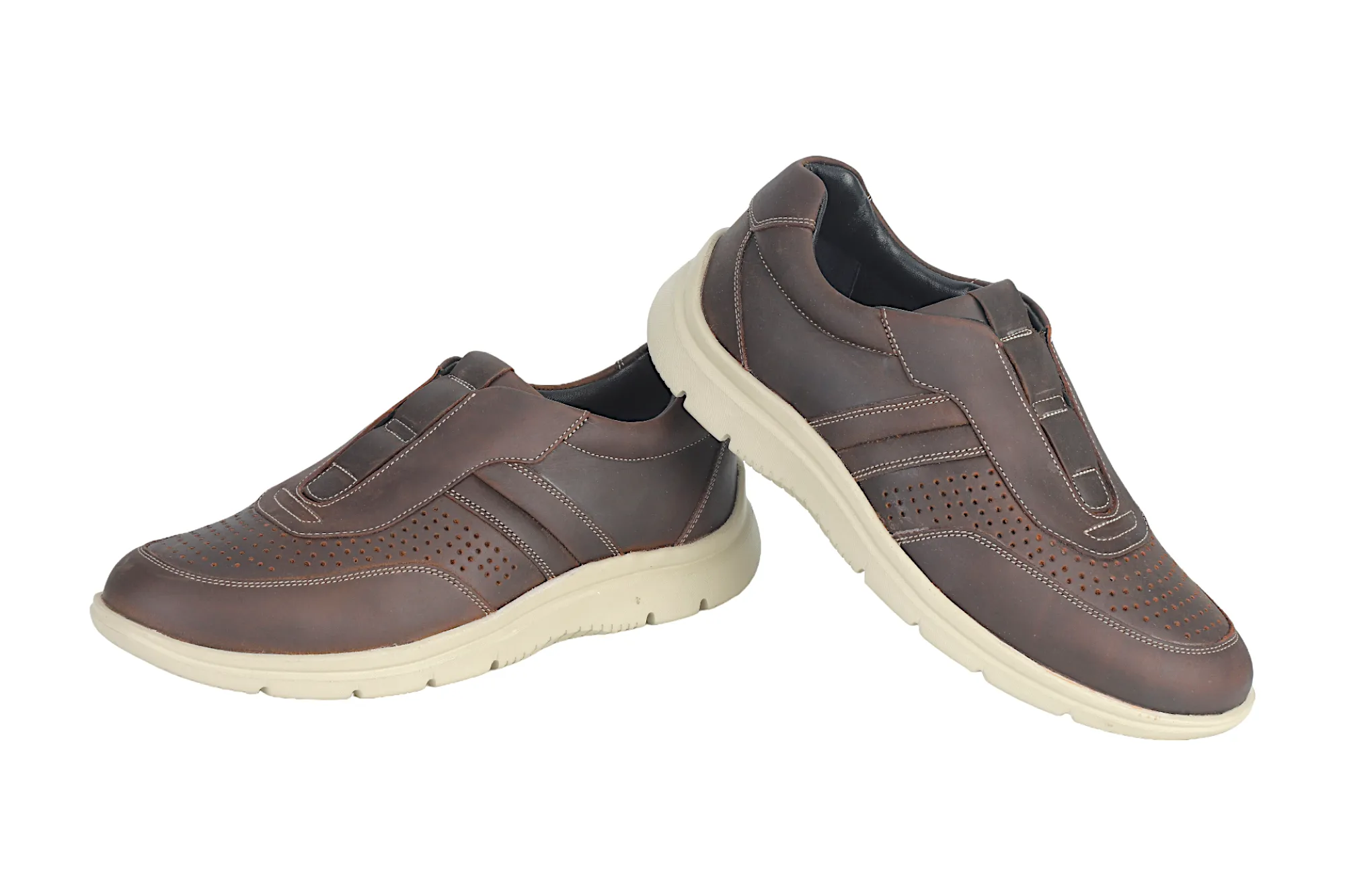 Herren Premium Freizeit-Lederschuh 915607