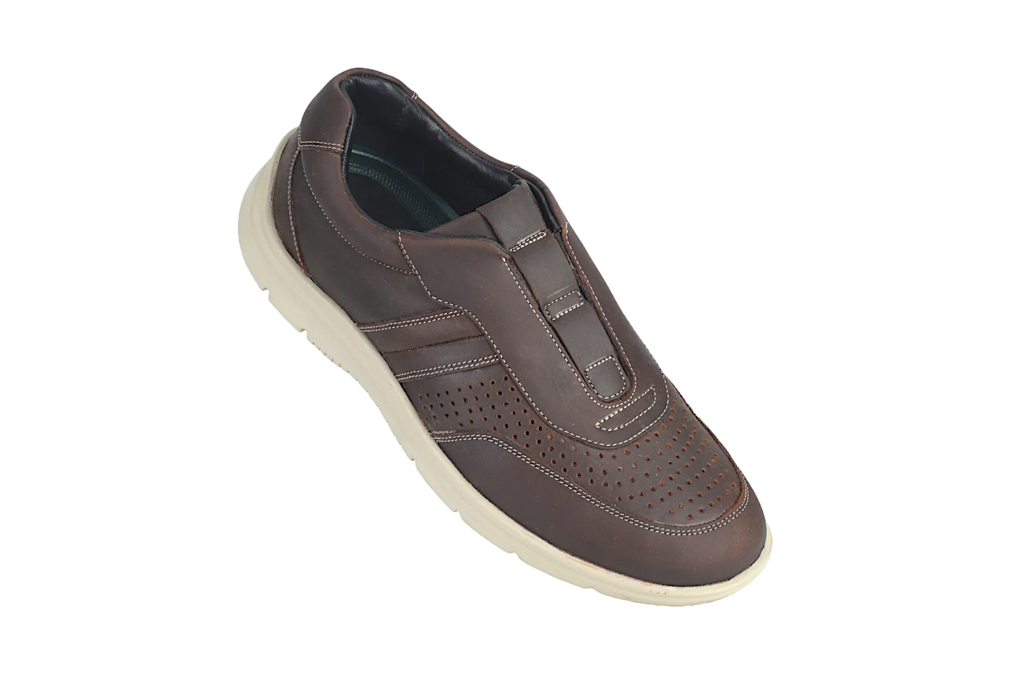 Herren Premium Freizeit-Lederschuh 915607