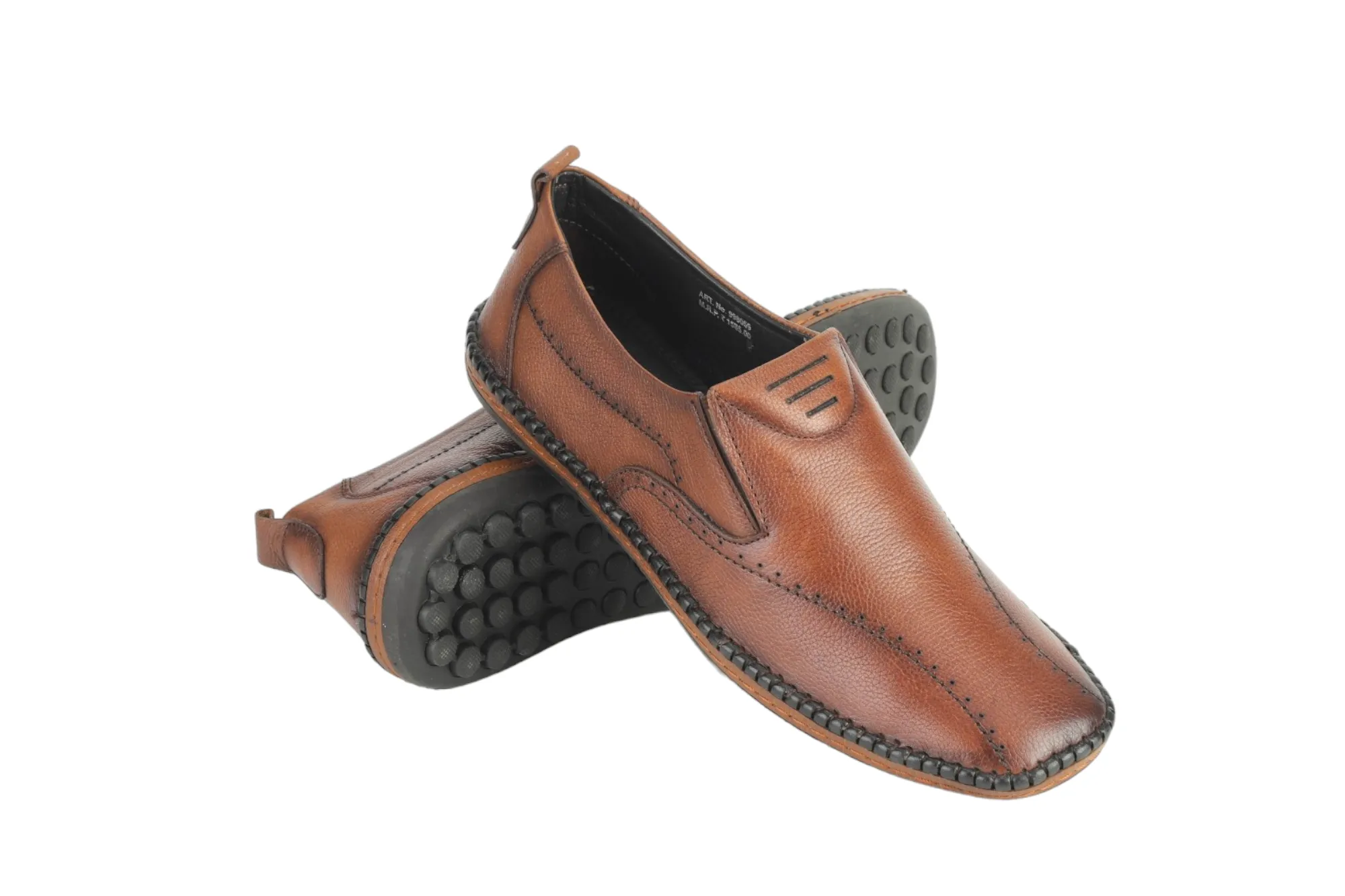Herren Premium Leder Freizeitschuhe 998059