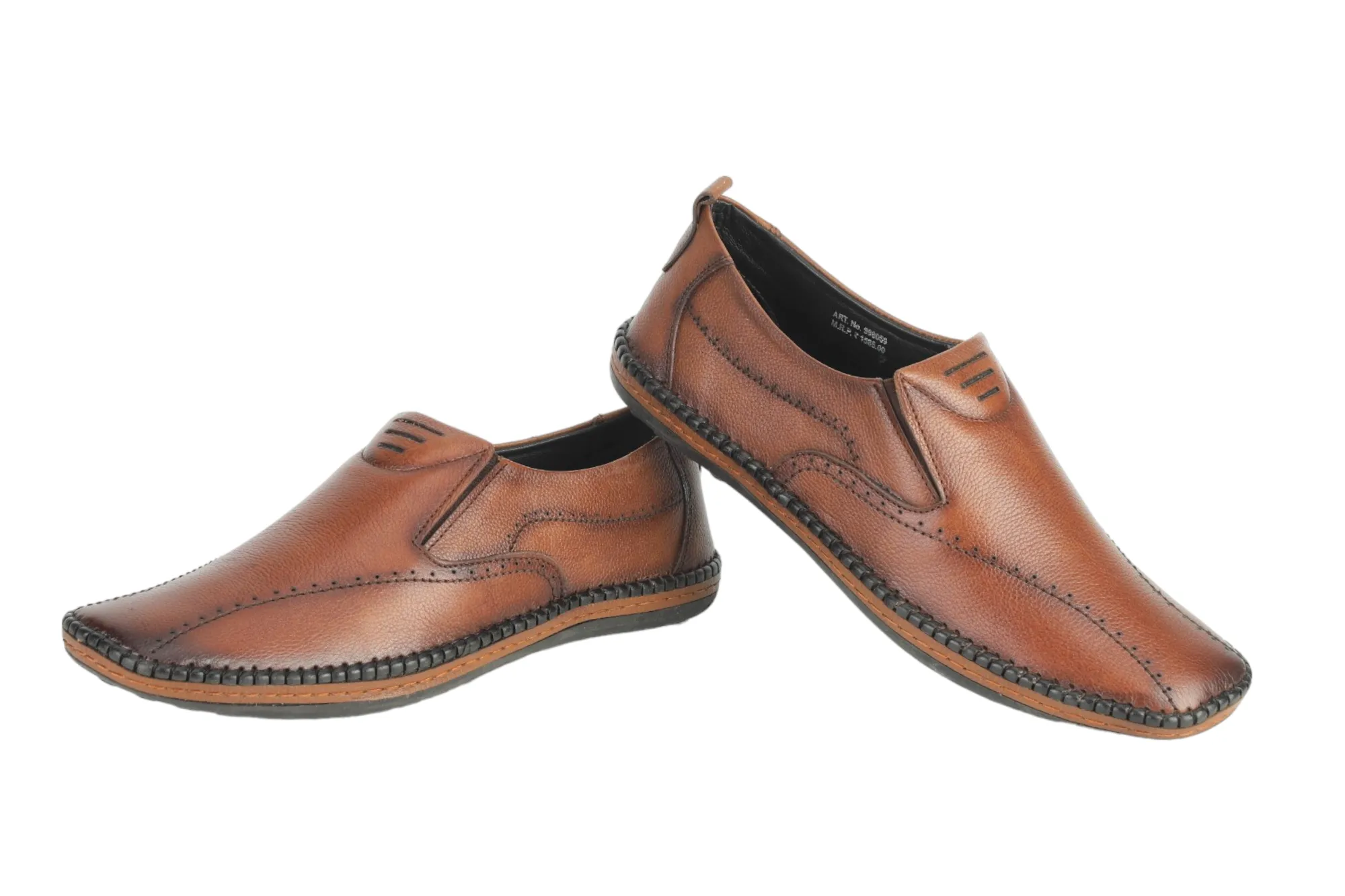 Herren Premium Leder Freizeitschuhe 998059