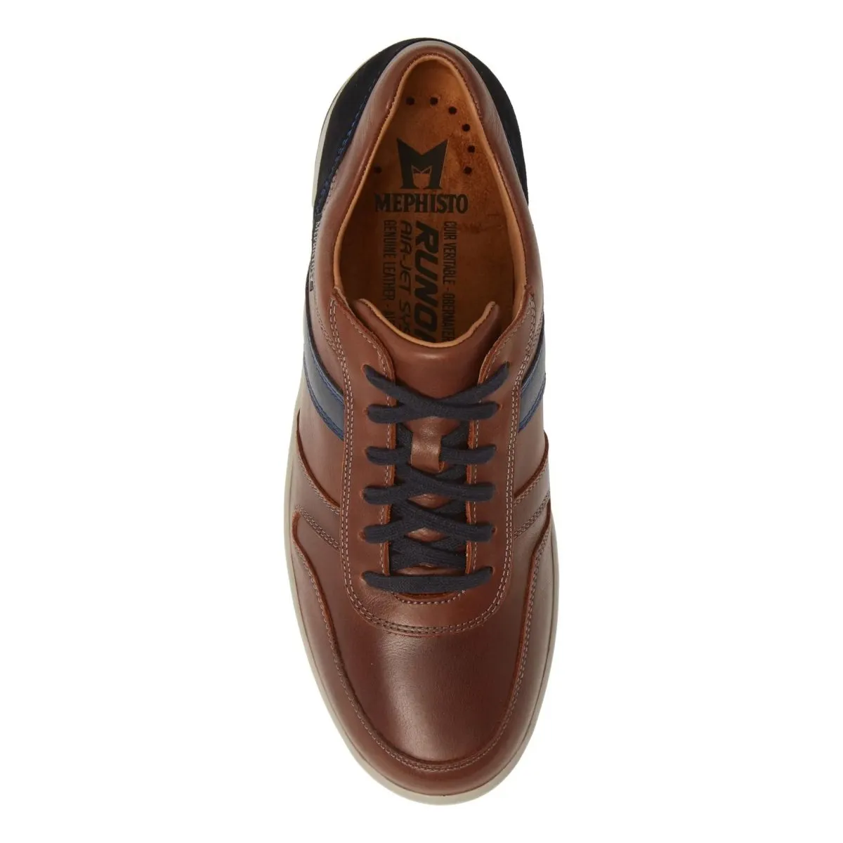 Mephisto Herren Vito Braun/Marine Nubuk