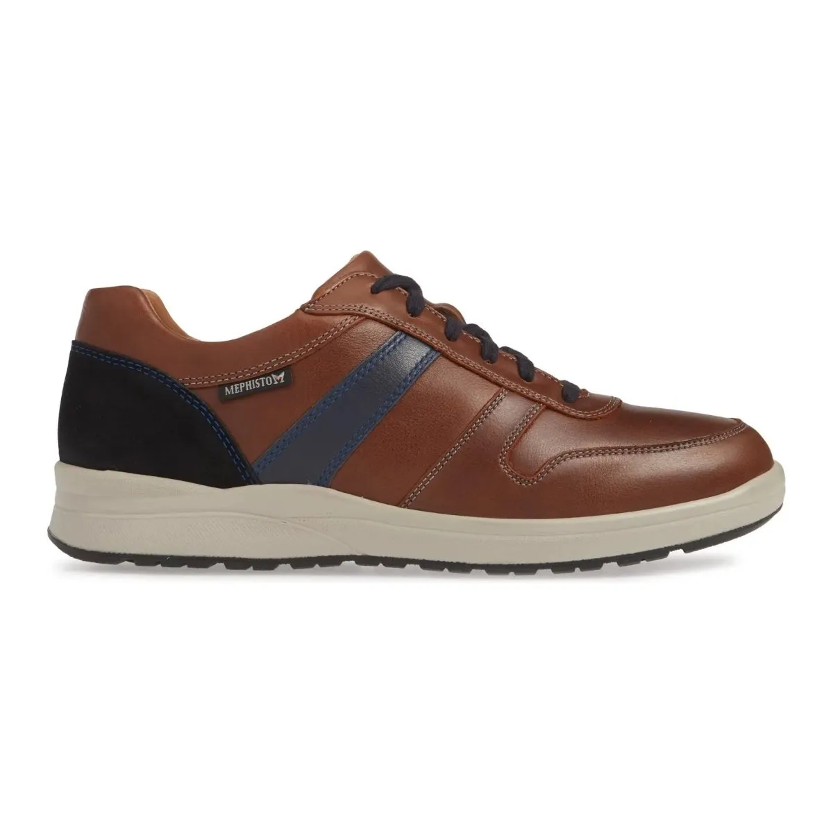 Mephisto Herren Vito Braun/Marine Nubuk