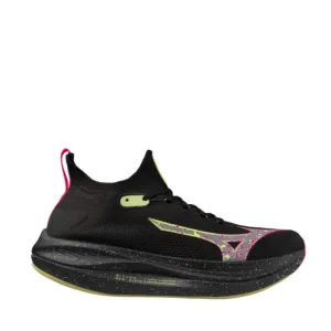 Mizuno Neo Vista Herren-Laufschuhe - Schwarz Silber/Rosa Tetra AW24 Schuhe_Mizuno