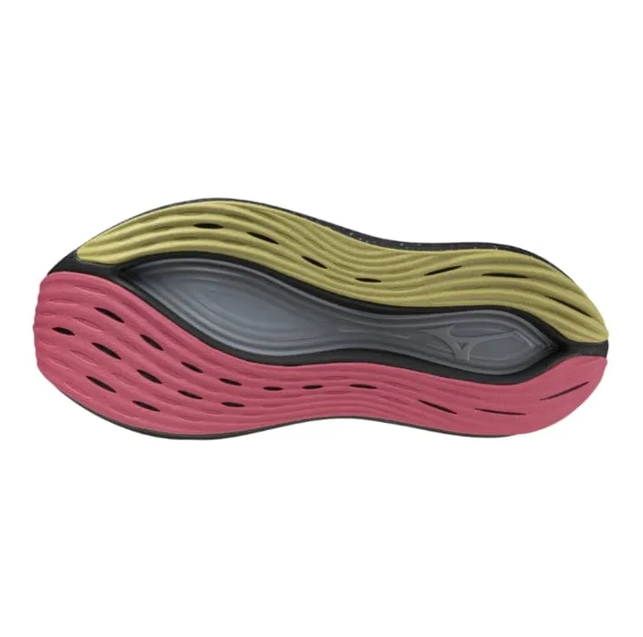 Mizuno Neo Vista Herren-Laufschuhe - Schwarz Silber/Rosa Tetra AW24 Schuhe_Mizuno