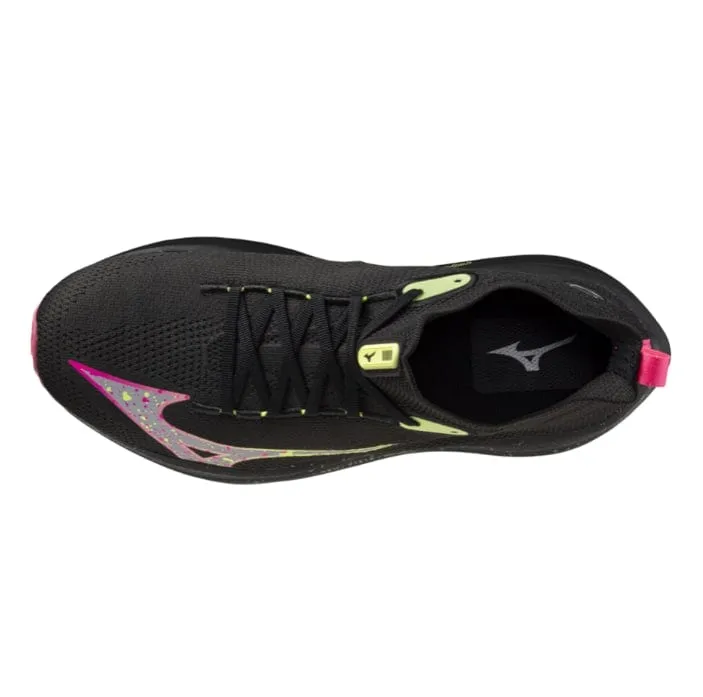 Mizuno Neo Vista Herren-Laufschuhe - Schwarz Silber/Rosa Tetra AW24 Schuhe_Mizuno