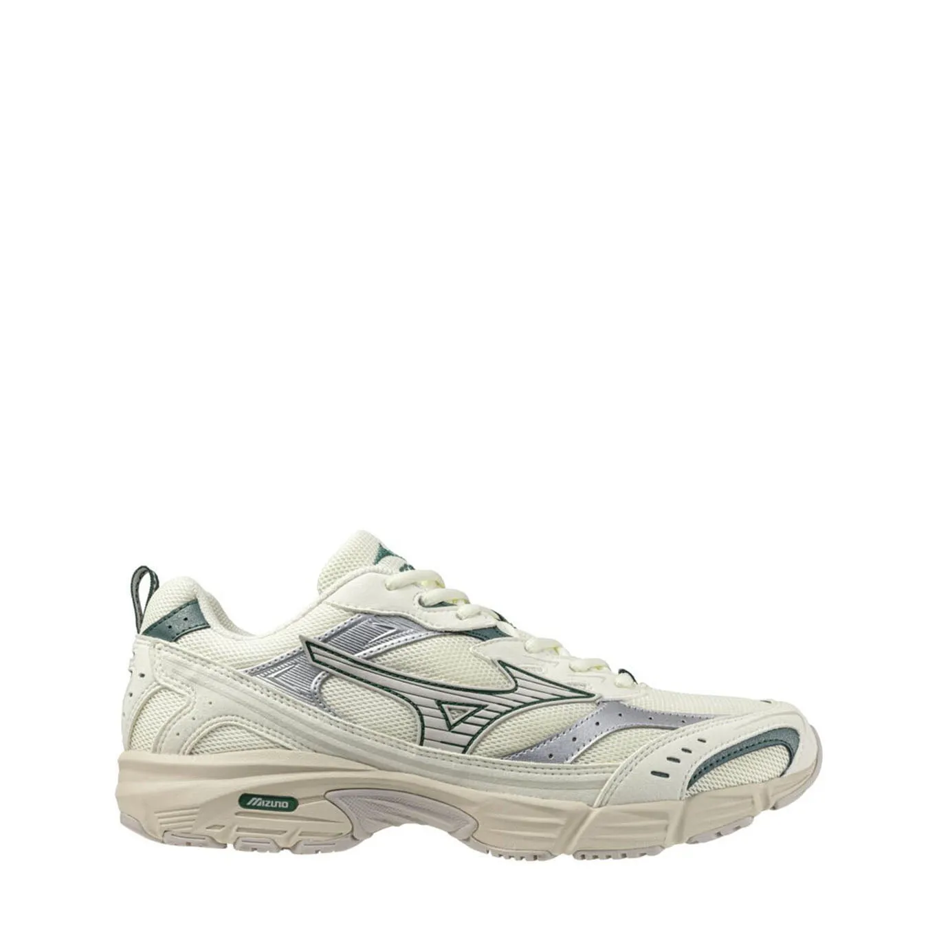Mizuno Damen MXR Casual Trainer Makellos / Windspiel / Bistro Grün