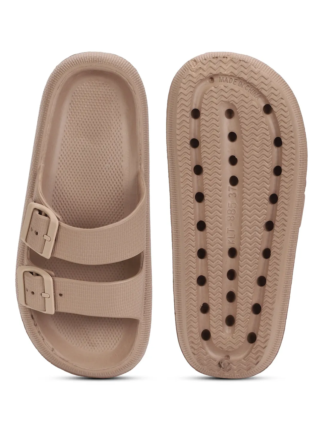 Mocha PU Schlupf-Slipper (TC-RS3255-MOC)