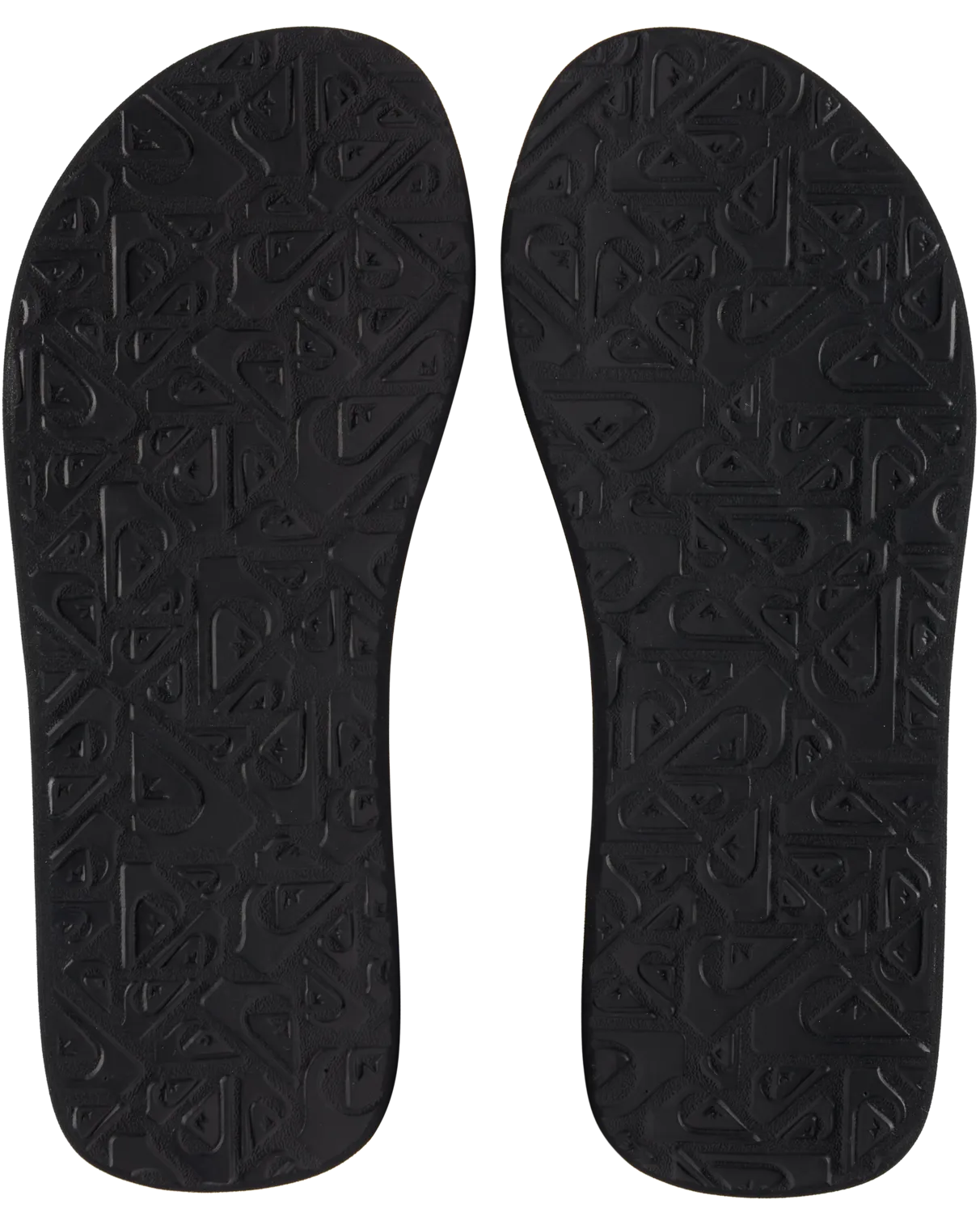 Molokai Layback Texturierte Flip-Flops in Schwarz, Weiß & Schwarz