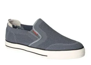 Mustang Grau Mesh Slip-On Laufschuh Grau