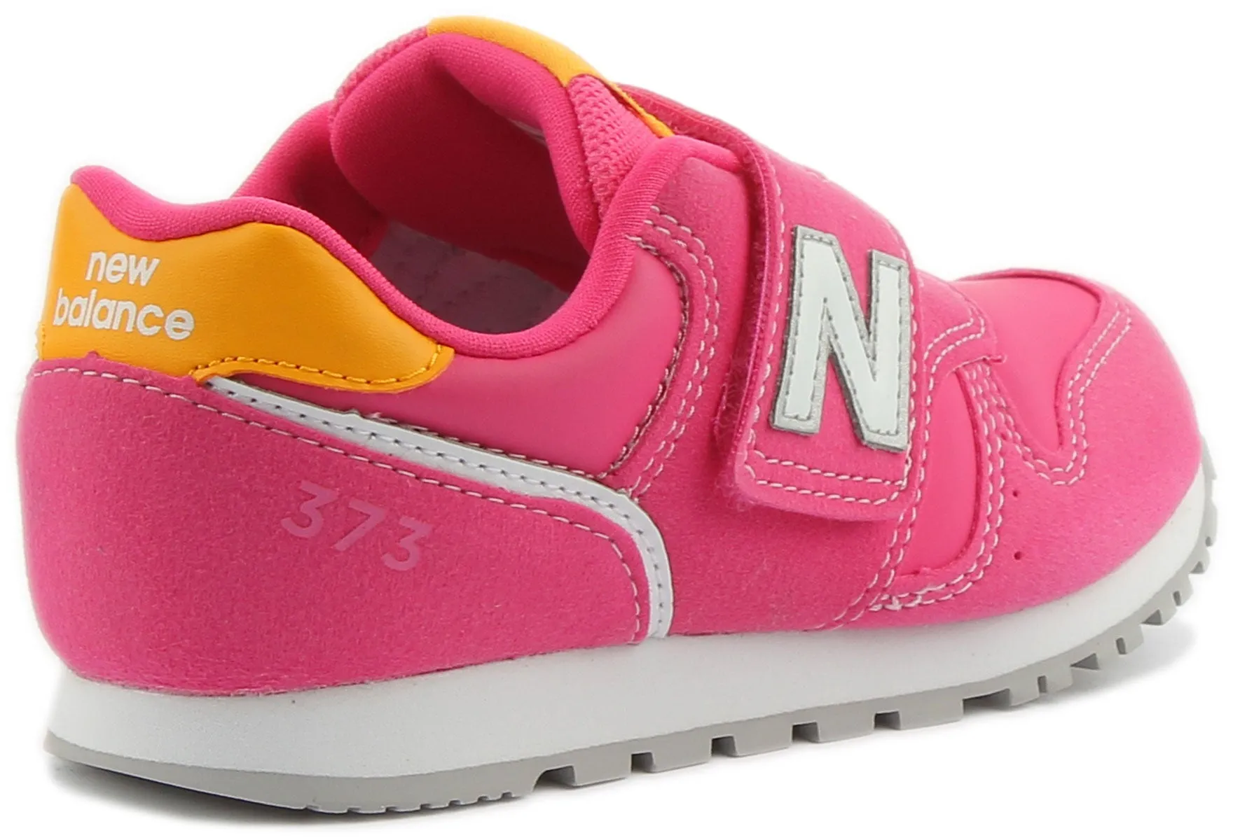New Balance 373 YZ373WP2 Kinder-Schuhe mit Klettverschluss in Fuchsia von New Balance