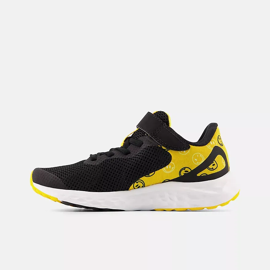 New Balance Black Arishi v4 Bungee-Lace Kindersneaker