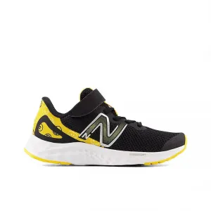 New Balance Black Arishi v4 Bungee-Lace Kindersneaker