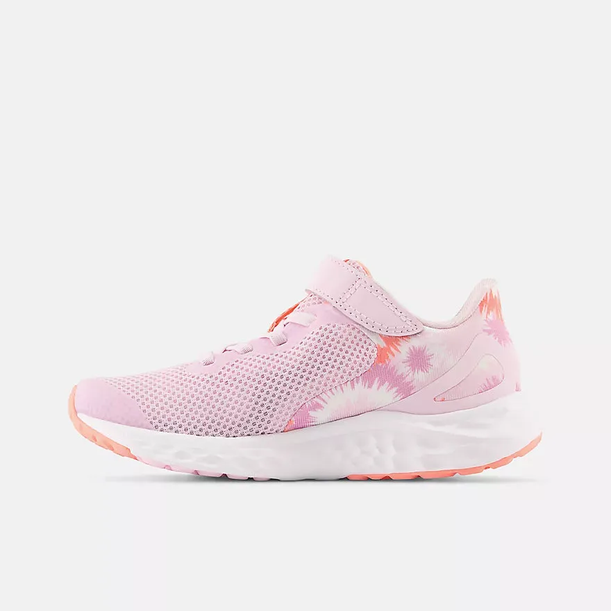 New Balance Light Raspberry Arishi v4 Schnürsenkel-Kindersneaker