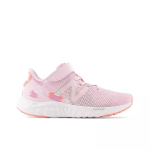 New Balance Light Raspberry Arishi v4 Schnürsenkel-Kindersneaker