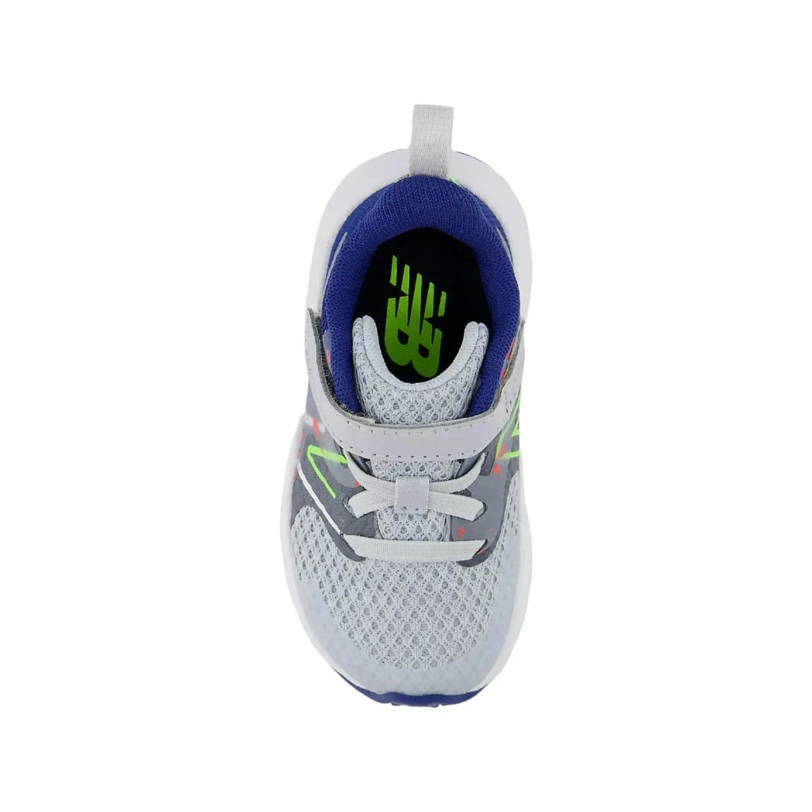 New Balance Schuhe Rave Run ITRAVKG2 Bungee-Schnürsenkel Granit/Tintenfass (4c-10c)