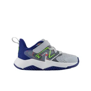 New Balance Schuhe Rave Run ITRAVKG2 Bungee-Schnürsenkel Granit/Tintenfass (4c-10c)
