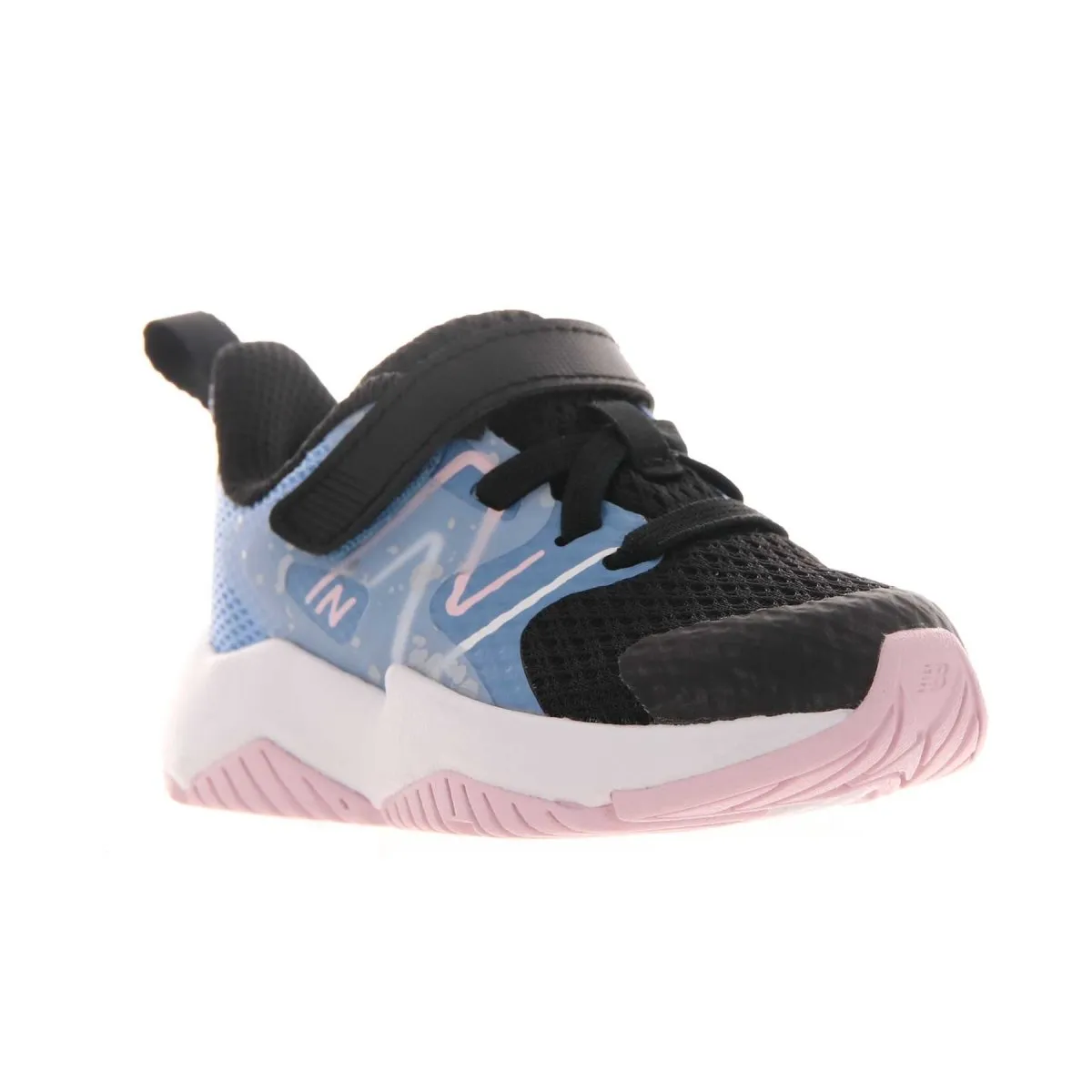 New Balance Kleinkind-Rave Run v2 Blau/Schwarz/Rosa New Balance Schuhe