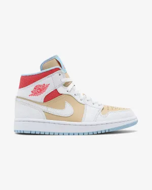 NIKE AIR JORDAN1 MID SE DAMEN SESAME