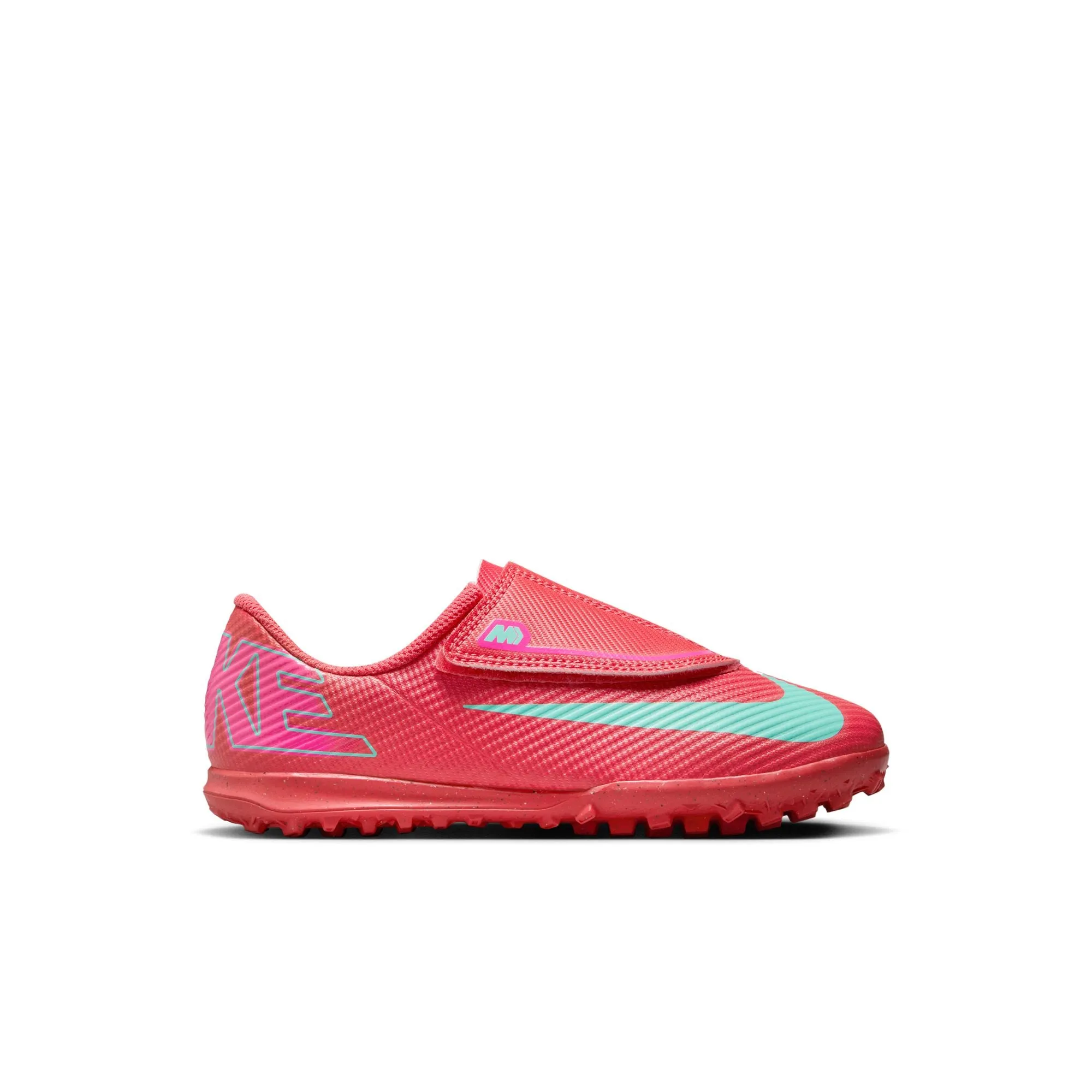 Nike Junior Mercurial Vapor 16 Club TF Fußballschuhe für Kunstrasen - Glutlicht/Auroragrün