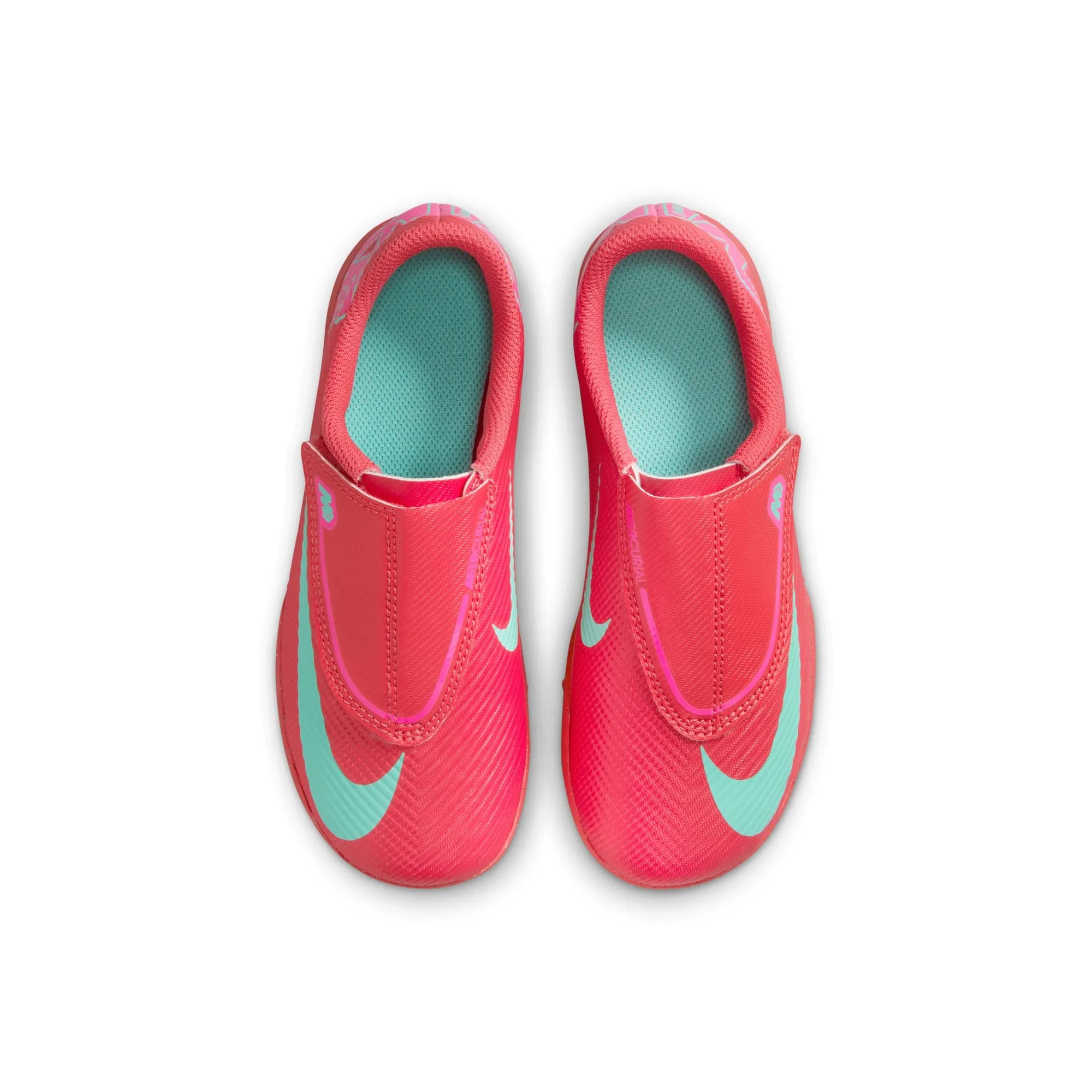 Nike Junior Mercurial Vapor 16 Club TF Fußballschuhe für Kunstrasen - Glutlicht/Auroragrün