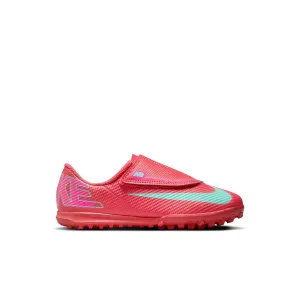 Nike Junior Mercurial Vapor 16 Club TF Fußballschuhe für Kunstrasen - Glutlicht/Auroragrün
