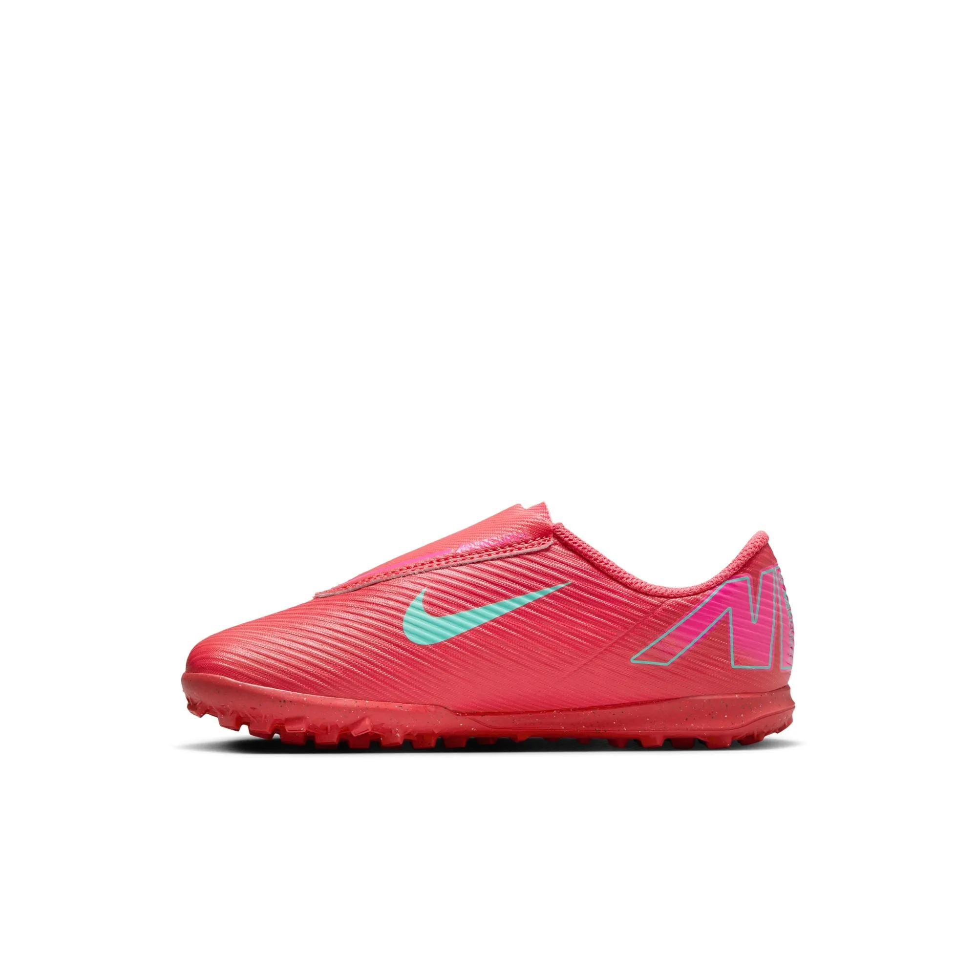 Nike Junior Mercurial Vapor 16 Club TF Fußballschuhe für Kunstrasen - Glutlicht/Auroragrün