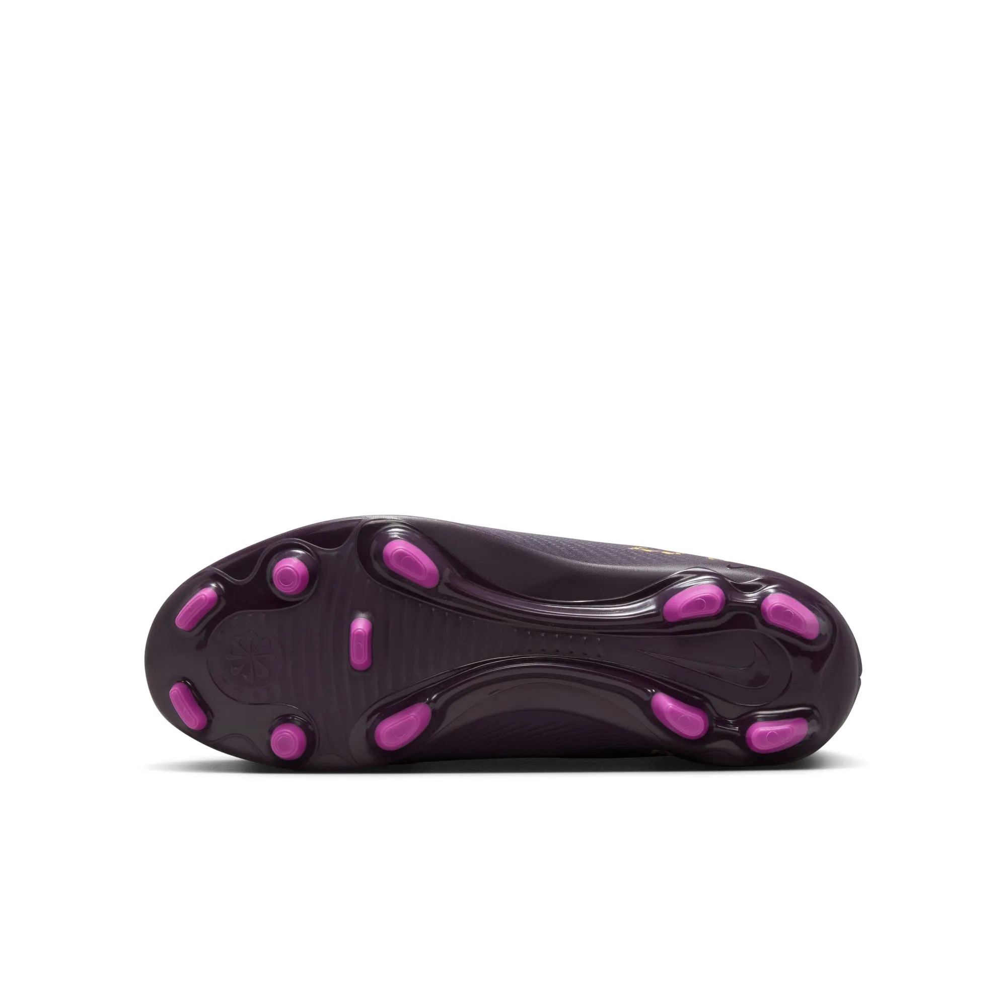 Nike Junior Zoom Superfly 9 Club KM FG Stollen für festen Untergrund - Grand Purple/Pale Ivory
