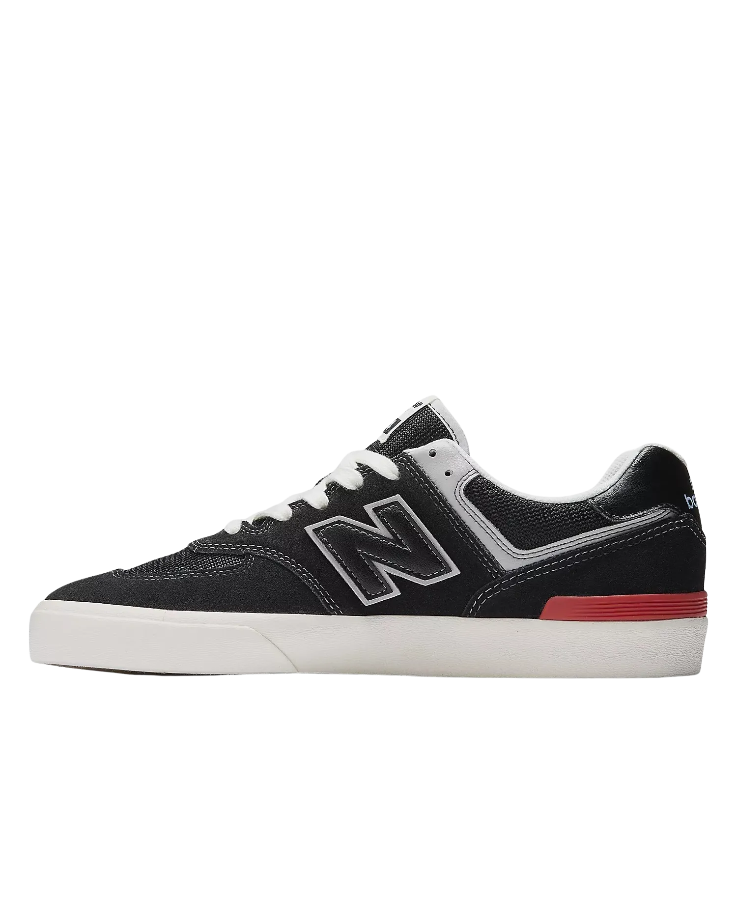Numerische 574 Vulkanisierte Schuhe in Schwarz & Grau