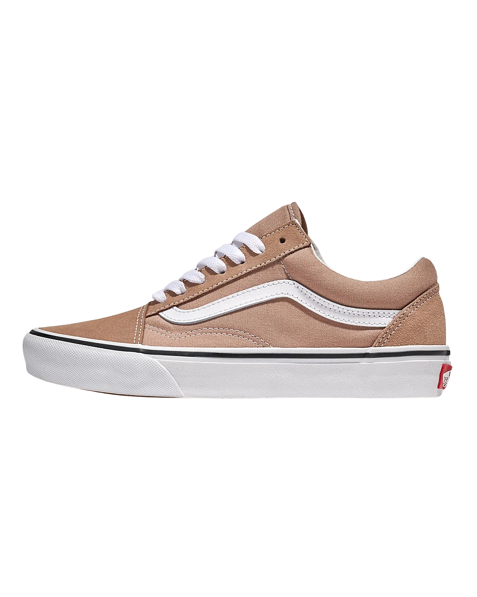 Old Skool Schuhe in warmem Taupe Braun