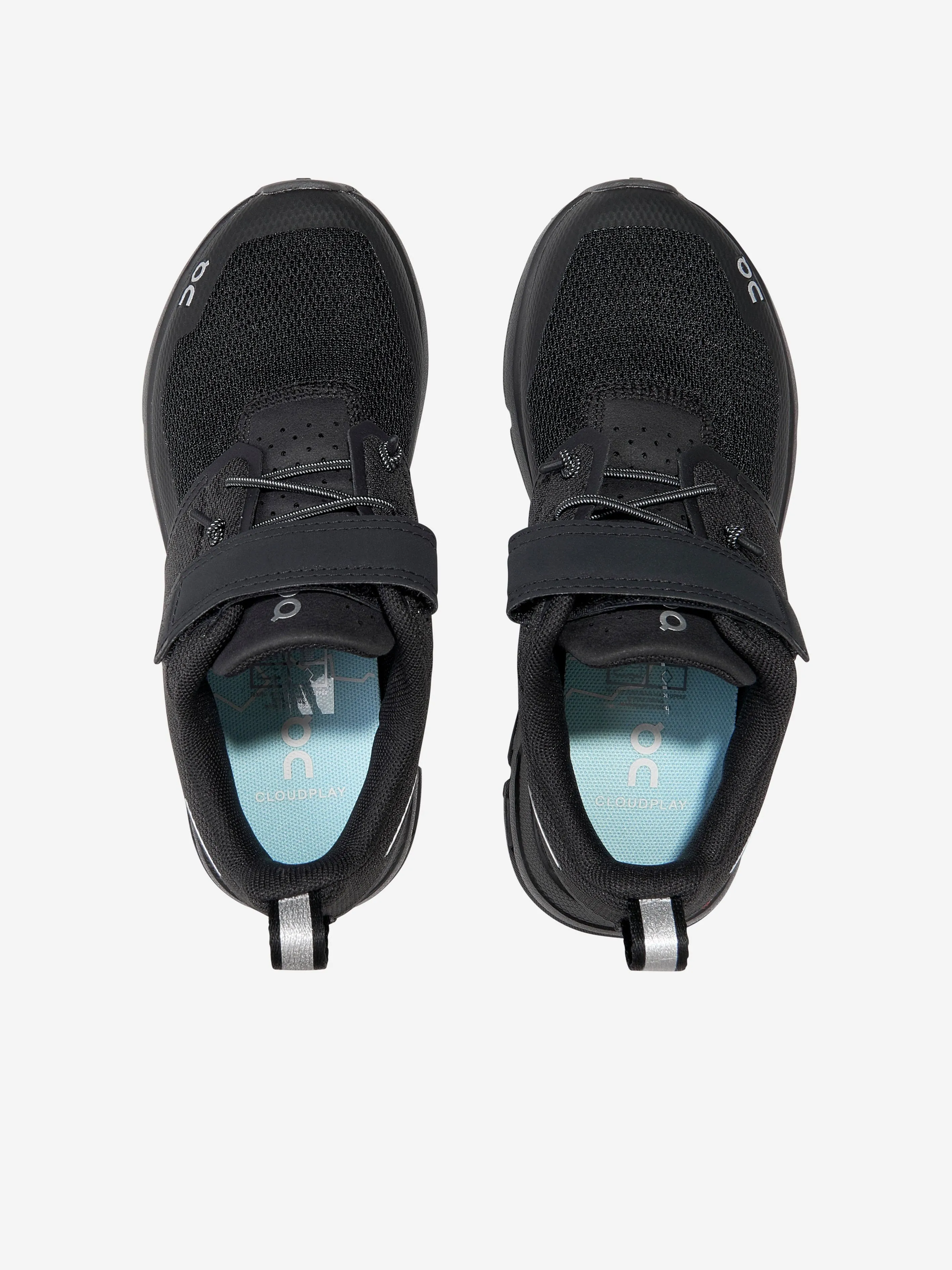 On Running Kids Cloud Play Trainers in Schwarz