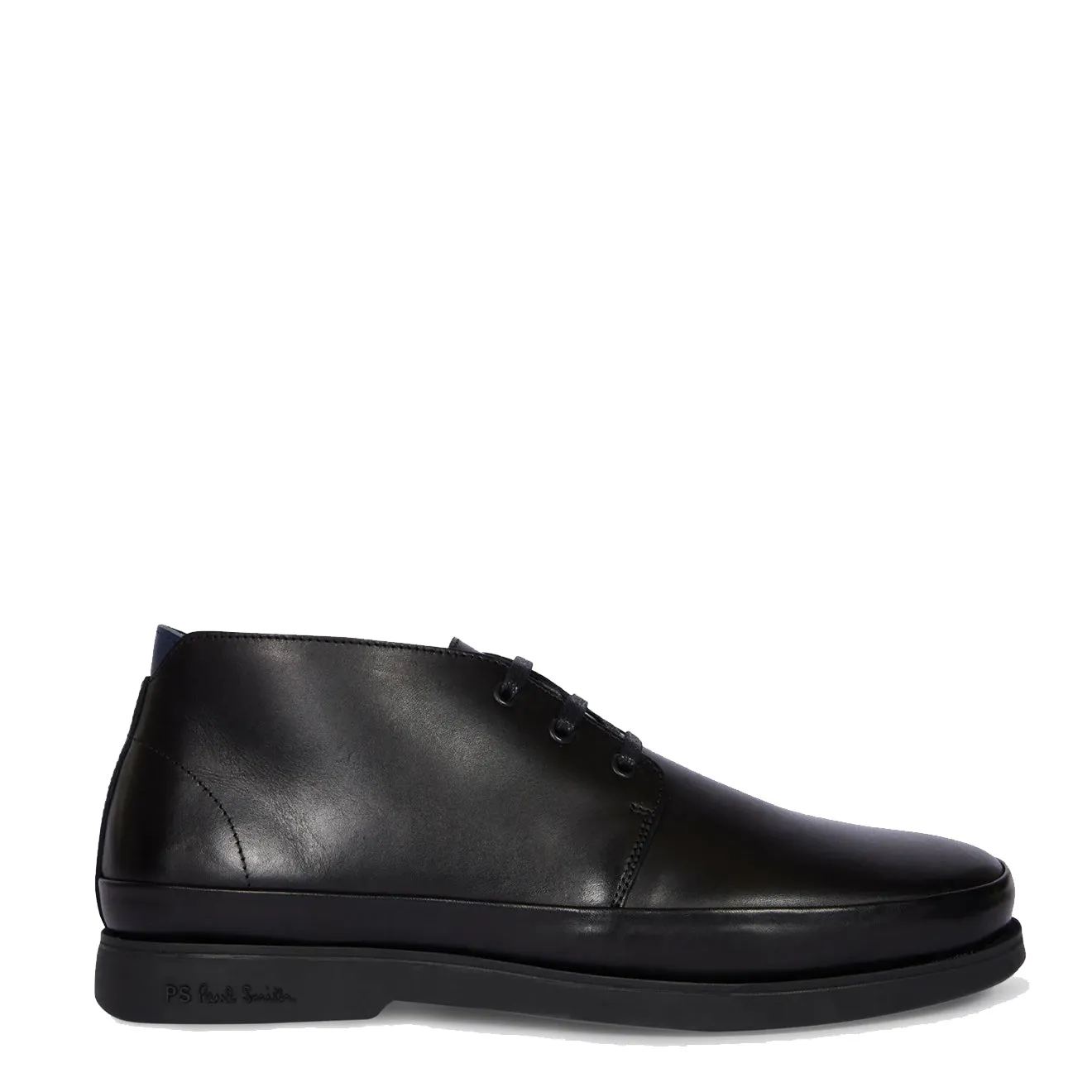 Paul Smith Leder Crane Chukka Stiefel Schwarz