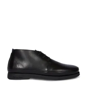 Paul Smith Leder Crane Chukka Stiefel Schwarz