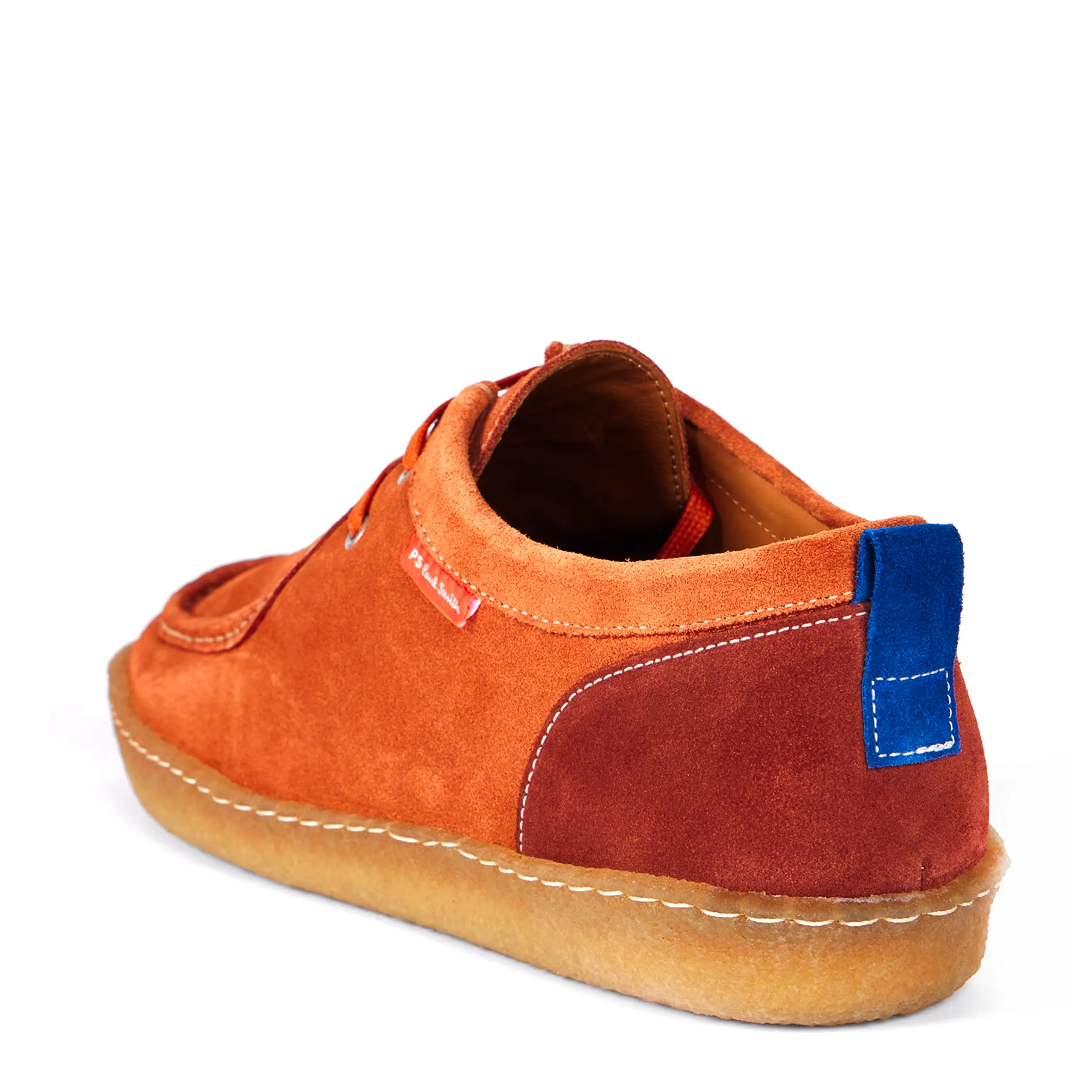 Paul Smith Wildleder Buster Schuhe Orange