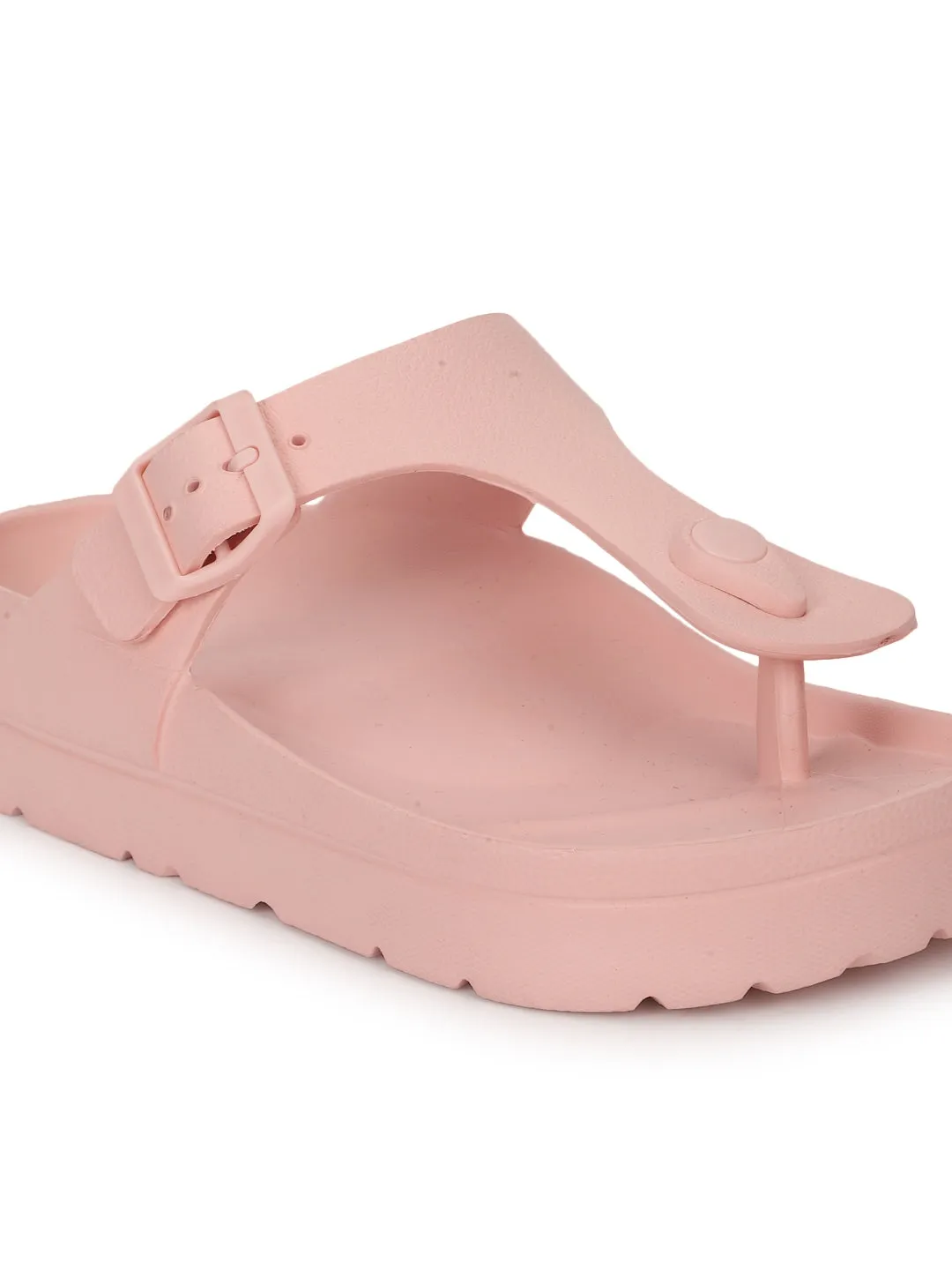 Rosa PU Schlupf-Slipper (TC-RS3480-PNK)