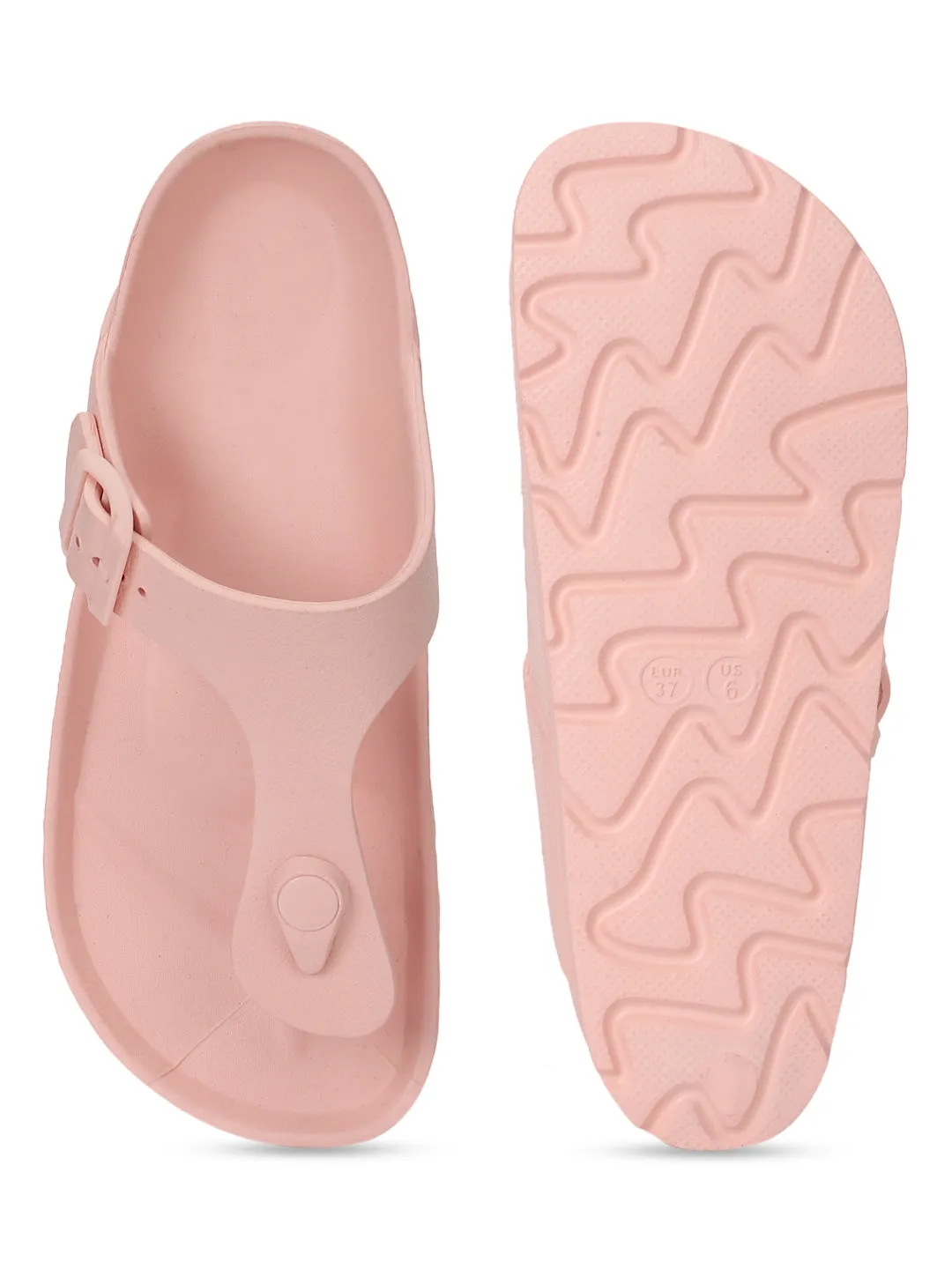Rosa PU Schlupf-Slipper (TC-RS3480-PNK)