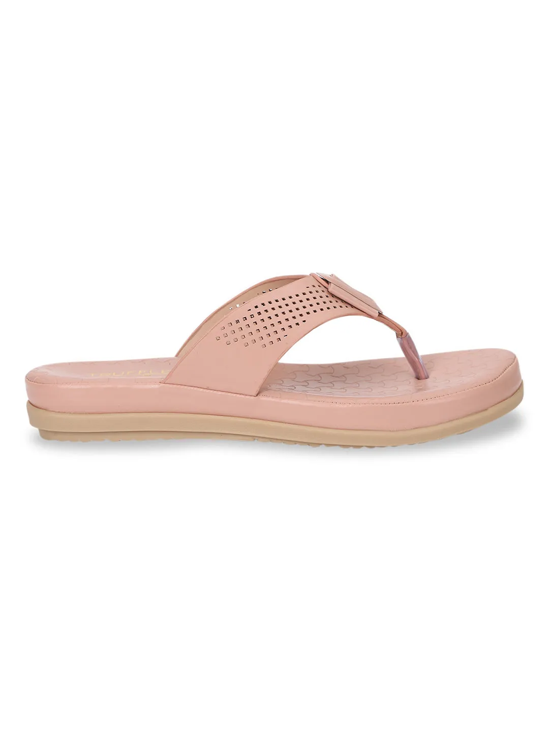 Rosa PU Schlupf-Flats (TC-ST-015-PNK)