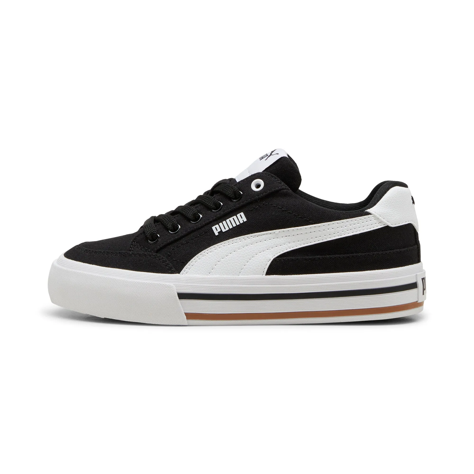 PUMA Big Kids' Court Classic Vulc Formstreifen Sneakers Hey Dude Schuhe