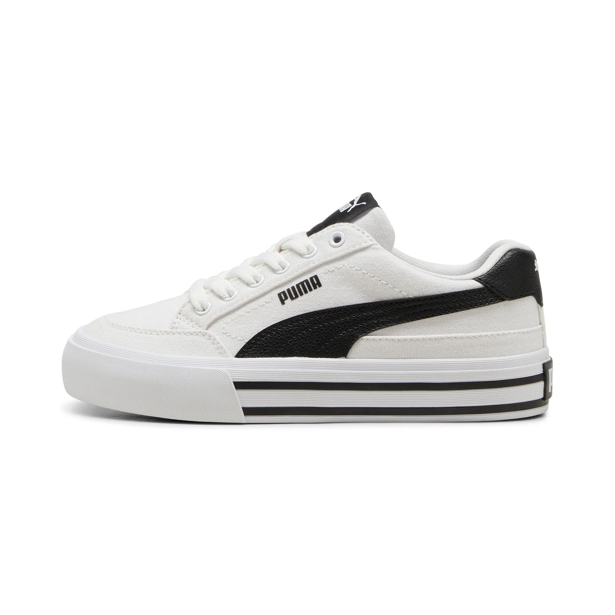 PUMA Big Kids' Court Classic Vulc Formstreifen Sneakers Hey Dude Schuhe
