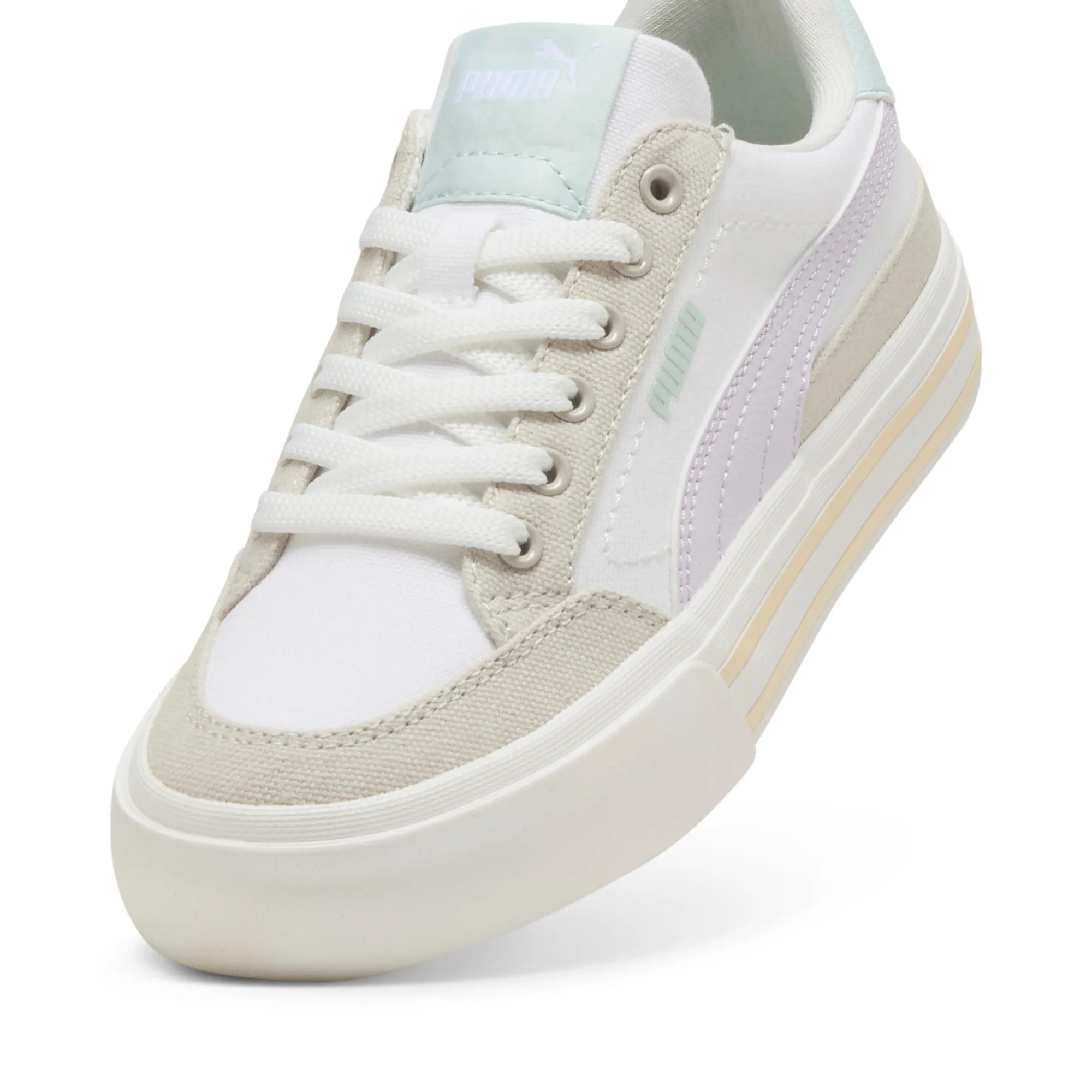 PUMA Big Kids' Court Classic Vulc Formstreifen Sneakers Hey Dude Schuhe