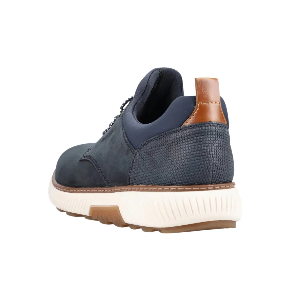 Rieker Herren B3360-14 Stan Marineblau Nubuk
