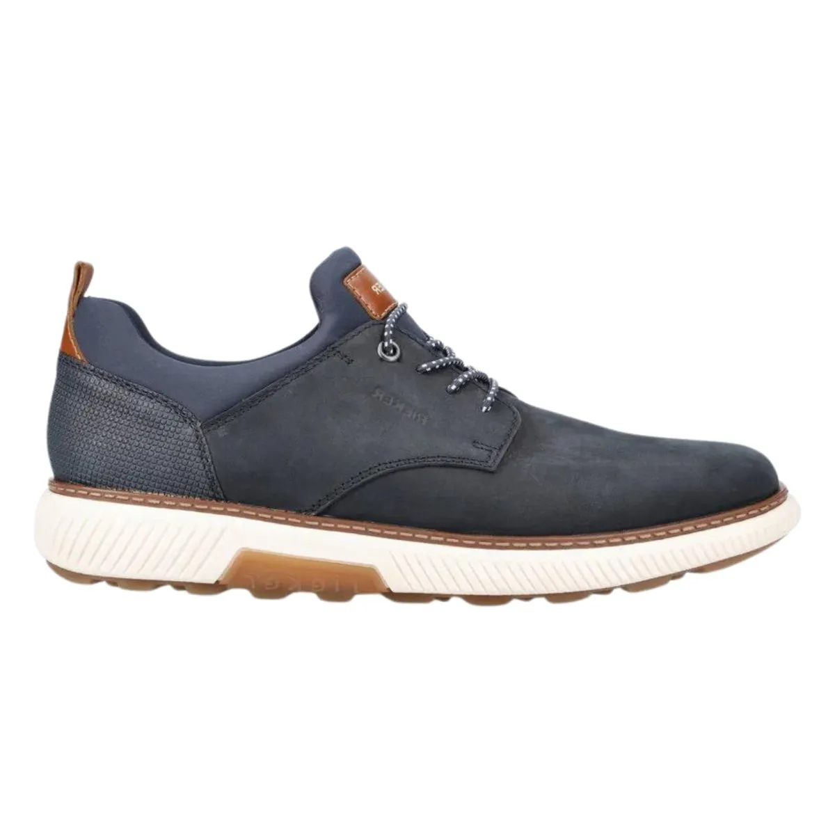 Rieker Herren B3360-14 Stan Marineblau Nubuk