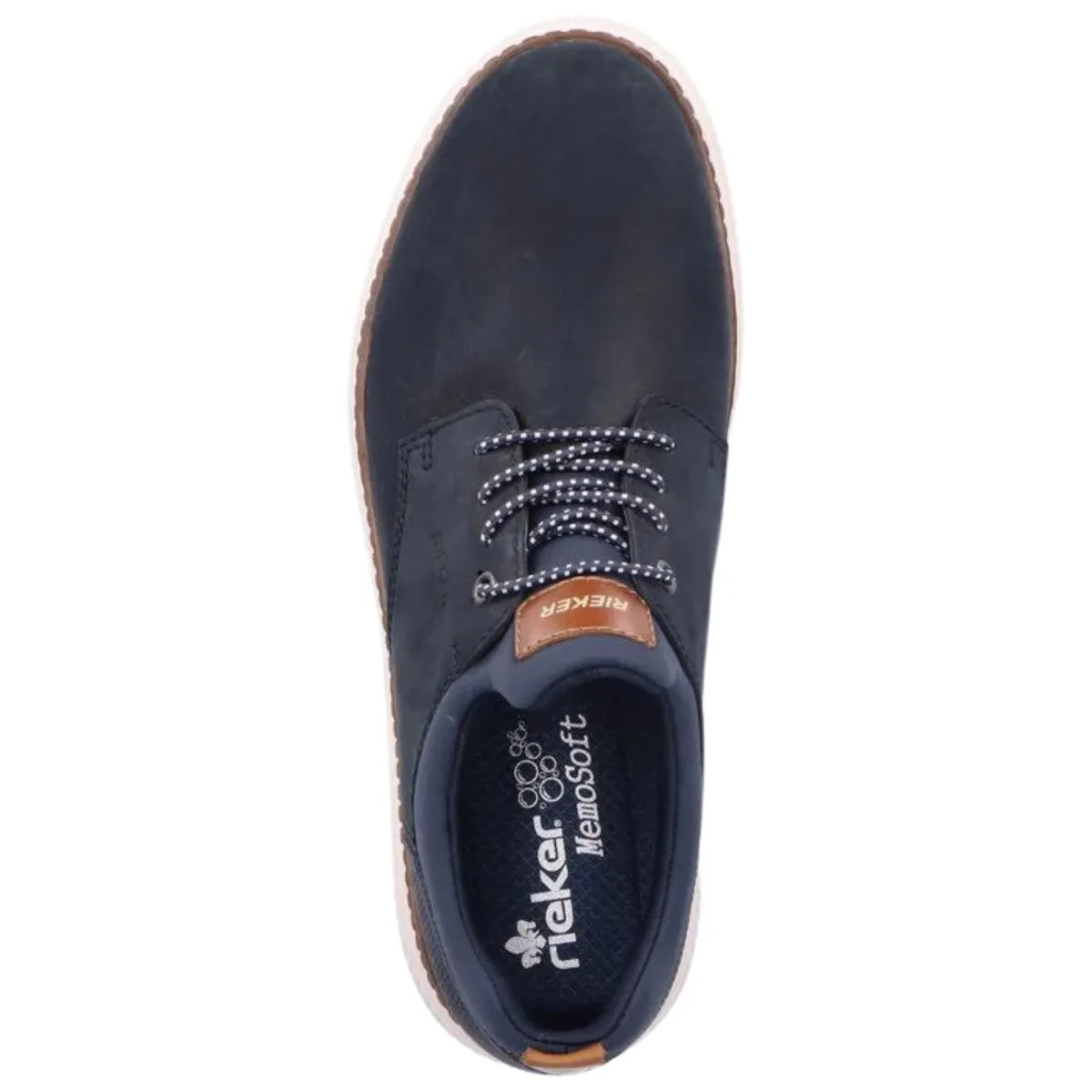 Rieker Herren B3360-14 Stan Marineblau Nubuk