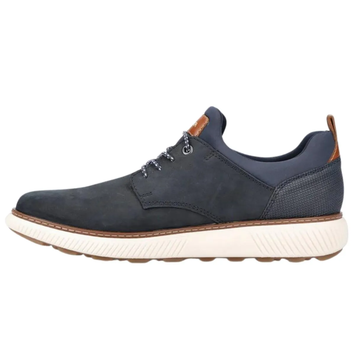 Rieker Herren B3360-14 Stan Marineblau Nubuk