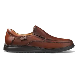 Samuel Hubbard Herren Featherlight Olema Loafer Antikbraunes Leder