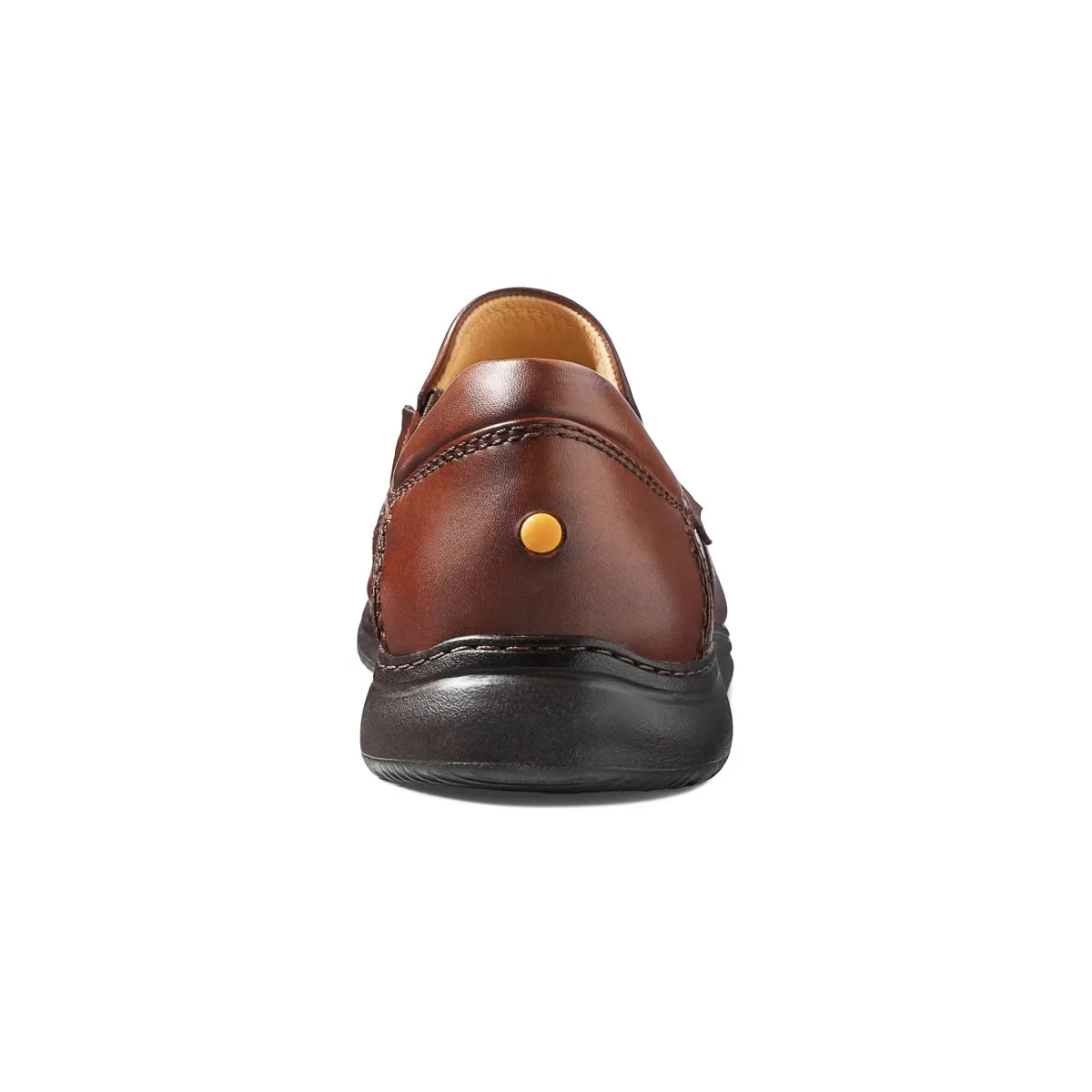 Samuel Hubbard Herren Featherlight Olema Loafer Antikbraunes Leder