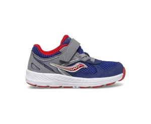 Saucony Schuhe Cohesion 14 A/C Jr. Sneaker Marineblau/Rot (4c-10c)